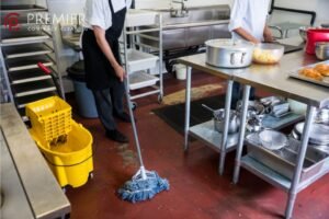 how to clean a commercial kitchen