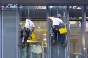 how to clean commercial windows