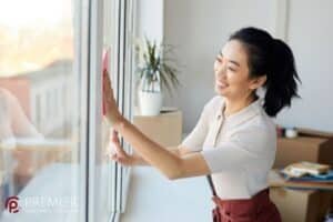 how to clean cement off upvc windows