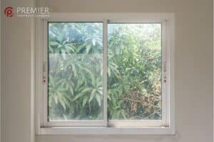 how to clean plastic window frames