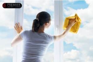 how to clean cement off upvc windows