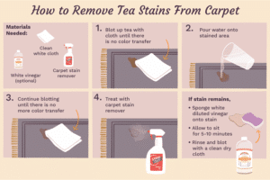 How to Clean Stains Out of Carpet
