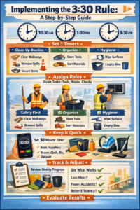 what is the 3:30 rule for cleaning