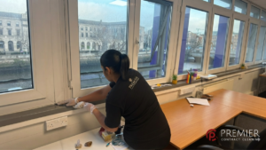 Lost cleaning key on a Dublin office desk after evening handover
